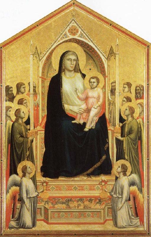 GIOTTO di Bondone Madonna in Maesta oil painting image